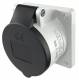 Mennekes 1675 16A4P 7H500V Anbaudose TwinCONTACT IP44