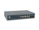 LevelOne GEP-1221 PoE+Switch 8xGE PoE/2xGE/2xSFP 150W 48,3 cm ( 19 Zoll ) unmanaged Metall 