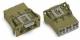 WAGO 770-773/071-000 connector part snap-in 3P. light green