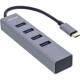 InLine USB-C 3.2 Multi Hub,4xUSB-A 5Gb/s