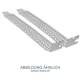 InLine® Slotblech perforiert, 2er Pack, silber