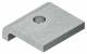 Niedax HSK10E3 profile clamp H10mm stainless steel material no.: 1.4301 1.4303
