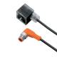 Ifm Electronic E10818 IFM Verbindungskabel abgewinkelt / abgewinkelt M12 3-polig AC/DC