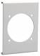 Hager R86807035 cover CEE-STD 60s Bef-track FB OT130 light gray