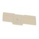 Weidmüller 2929670000 SEP DT 2.5 4C end plate for terminals dark beige 