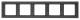 Berker 13937006 frame 5-fold K.1 anthracite, matt