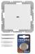 Berker 85655289 KNX-Funk Wandsender 1fach fl quicklink S.1/B.3/B.7 polarweiß
