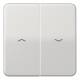 Jung CD595PLG Rocker switch for blinds, push-button, light gray CD 595 LG P