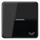 Jung CD590KO5LSW CD 590 KO5L SW rocker symbol light CD5, black for illuminated pushbutton