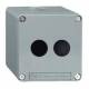 Schneider Electric XAPG29202 Schneider empty housing metal gray