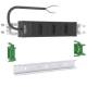 ABN ABNPE303P02 PE303P02 Schutzkontaktsteckdose EURO 3-fach drehbar Medi mit 2 m Leitung H05VV-F 3G1