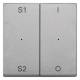 Merten MEG5228-0460 rockers for button module 2f (scene1/2,1/0) aluminum system M