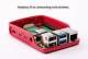 Allnet RPI4-CASE-RE Raspberry Pi 4 accessories - official housing red/white for Pi 4
