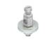 Kleinhuis 17B earthing terminal height 33–38 mm D 21 mm brass nickel-plated