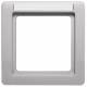 Berker 10116014 frame 1-fold with B-field Q.1 aluminum velvet painted