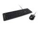 Equip Kombi Kabelgebunden Tastatur+Maus ES schwarz 1.35m