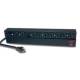 APC AP9563 Basic Rack-Mount PDU Rack AC 120V 2,4 kW Eingang NEMA 5-20 Ausgangssteckdosen 10x NEMA 5-20 1U 48,3 cm ( 19 Zoll ) 3,65m Kabel Schwarz