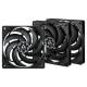 ARCTIC Cooler P12 SLIM PWM PST 3pcs Value Pack