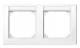 Merten 471225 M-SMART frame 2-, inscription carrier active white glossy