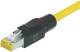 ZVK EasyLan CZSRF8GEVPE field ready. RJ4 plug tool-free sealed 10G straight