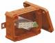 OBO Bettermann 7205746 OBO T100ED 06-2A cable junction box for functional maintenance, pastel orange 