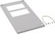 Hager FZ741D Lock plate open for enclosure universal IP54 SKI 20x350x600 mm