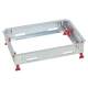 Legrand 088039 Geräterahmen Teppichrand leer für Gerätebecher 8/12 Module