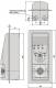 Eff Eff Fritz Fuss 1340-21---93F90 eff eff escape door control terminal 24VDC, 1340-21 --- 93F90 white RAL 9002