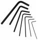 Innensechskant-Schlüssel-Set Mini, 7-teilig, 0.7 - 3mm