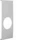 Hager R86867030 Blende CEE-Steckdose 60er Bef.-Spur zu FB OT230 steingrau
