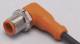 Ifm Electronic EVC079 IFM Kabelstecker abgewinkelt M12 4p AC/DC Kontakte vergoldet