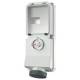 Mennekes 5641A 63A 4P 7H 500V wall socket DUO IP67