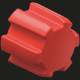 Kaiser 1083-99 centering insert 68/74 for extension D: 68 to D: 74 mm