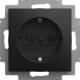 Busch Jaeger 2CKA002013A5543 23 EUCB-915 SCHUKO® socket outlet insert Safety with screw