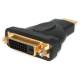 StarTech.com HDMI to DVI-D Video Cable Adapter - M/F - 1 x HDMI Male Digital Audio/Video