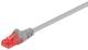 Goobay 95662 CAT 6 Patchkabel, U/UTP, grau, kupferkaschierter Aluminiumleiter (CCA)