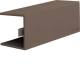 Hager LF2502588014 T-piece cut-and-laminated hfr for LF 25x25 mm brown 