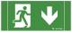 Zumtobel 22166887 ERGOSIGN C RZ-1U, escape sign RZ ERGOSIGN C-1U