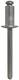 Dehn + Soehne 528610 DEHN 528,610 rivets D 5mm 10mm AL L / V, (similar to. DIN 7337 (EN 15979) 