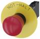 Siemens 3SU11001HB201FH0 emergency stop mushroom, pushbutton 22mm round red emergency stop S + E