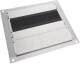 Hager M-BBB11060 Base plate 4-piece with brushes 1100x600 (W x D) galvanized