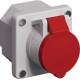 Hager KEM31S91R0LMF unibar M replacement socket outlet CEE 16A, 3-pole