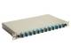 Equip 337303 LWL-Spleißkasten 12-Port SC-Duplex OM3 1U komplett gr