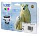 Tintenpatrone Epson 26 4er-Pack schwarz + farbig T2616