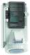 Bals 15106 Wandsteckdose GT abgesichert 16A 3p 230V 6h IP67 Geh.Gr:170x90