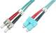 DIGITUS fiber optic patch cable ST -> SC 2.00m multimode duplex OM3