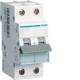 Hager MCN563 Circuit breaker 1P+N 6kA C-63A 2M