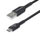 Startech.com USB2AC1MNC 1M USB-A TO USB-C CABLE BLACK