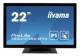 IIYAMA T2234MSC-B7X 21.5inch PCAP Bezel Free Front IPS LED FHD 16:9 1000:1 350cd/m2 8ms VGA DP HDMI