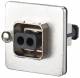 Metz Connect 1402183320ME BTR OpDAT Ind. IP67 V14 SC-RJ/2S MM bh Central flange push-pull